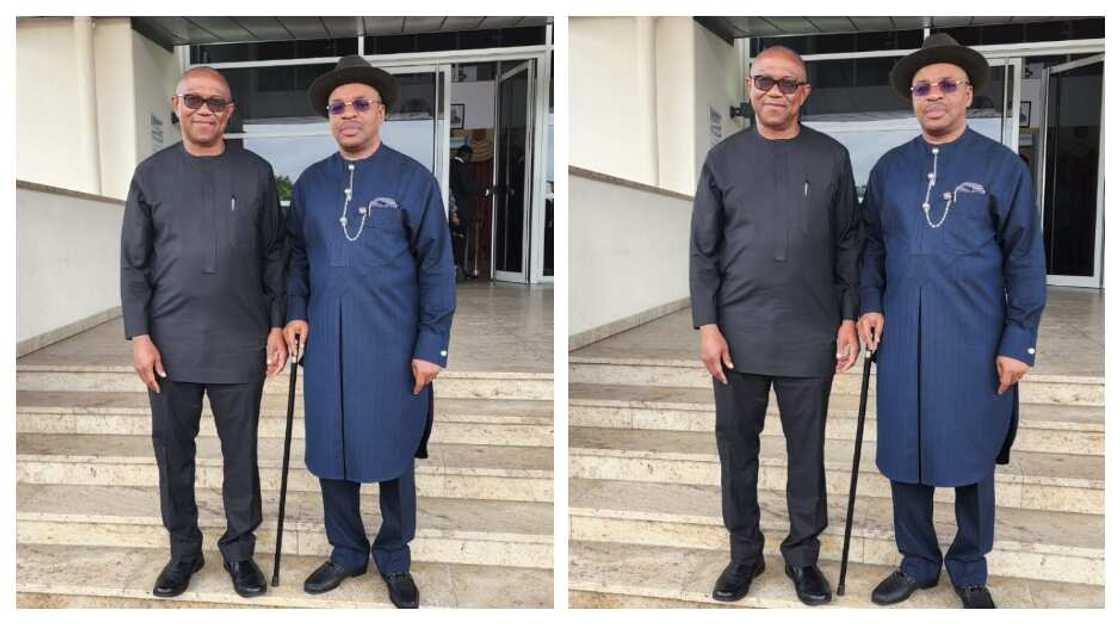 Peter Obi, Governor Udom, Akwa Ibom, PDP, Labour Party, 2023 election Peter Obi, Governor Udom, Akwa Ibom, PDP, Labour Party, 2023 election
