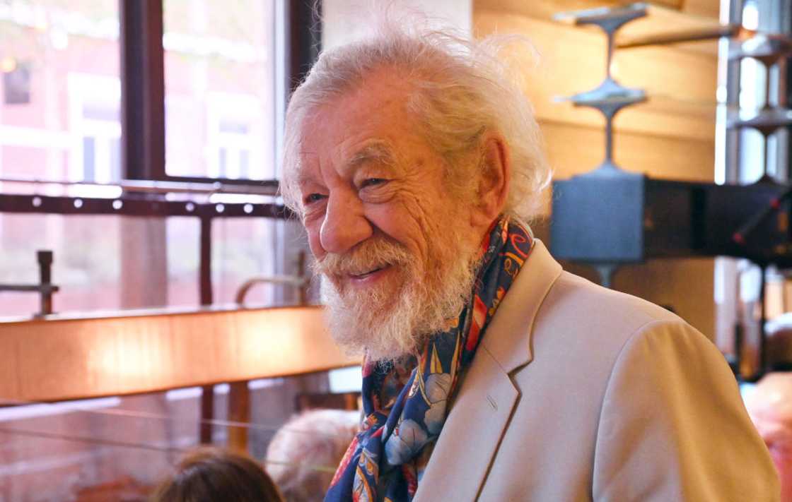 Sir Ian McKellen appears at an event in London, England