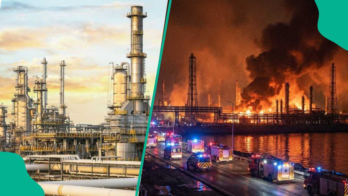 A major LNG facility in Qatar burns after being hit by Iranian missiles, causing sizable fires and extensive damage that further disrupt natural gas production. A major LNG facility in Qatar burns after being hit by Iranian missiles, causing sizable fires and extensive damage that further disrupt natural gas production.