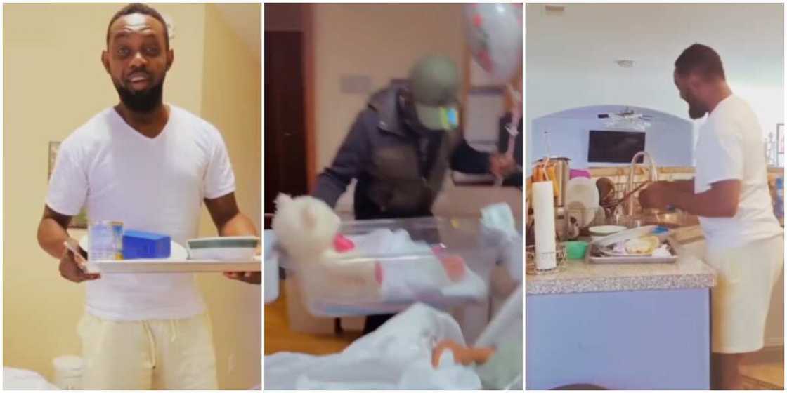 Comedian AY starts daddy duties Comedian AY starts daddy duties