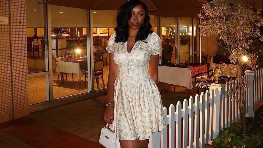 Cream floral sundress Cream floral sundress