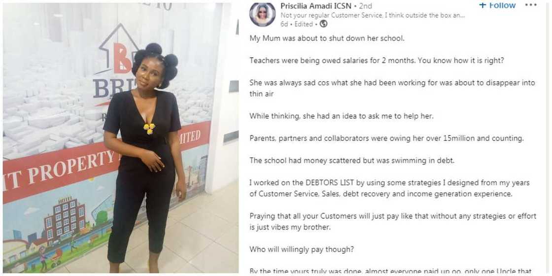 Nigerian lady reveals how she helped her mum recover N15m, many ask how she did it Nigerian lady reveals how she helped her mum recover N15m, many ask how she did it