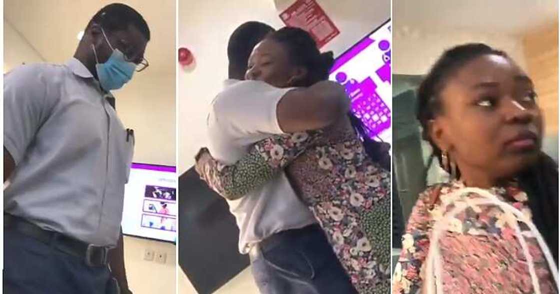 Lady surprises lover, emotional video, surprise visit to Nigeria Lady surprises lover, emotional video, surprise visit to Nigeria