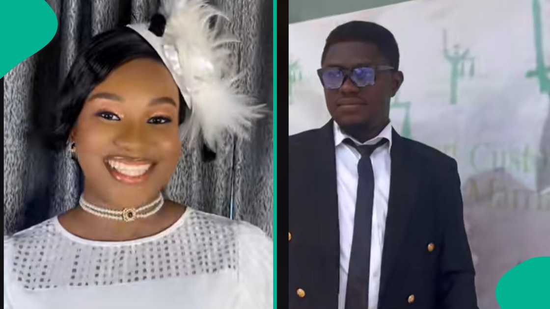 Nigerian couple shares the amount their wedding cost.