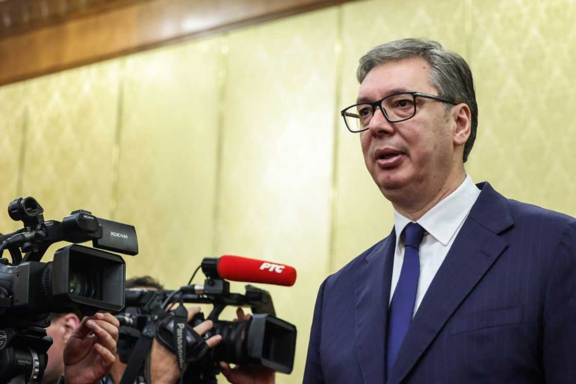Vucic said Serbia's economy would take a hit from the oil sanctions