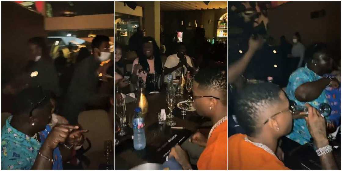 Wizkid steps out with his friends Wizkid steps out with his friends