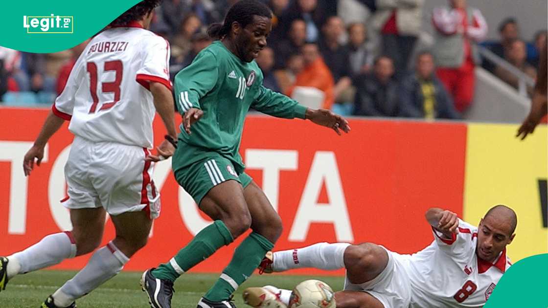 Austin Jay-Jay Okocha, Super Eagles, Nigeria, Tunisia, AFCON 2004 Austin Jay-Jay Okocha, Super Eagles, Nigeria, Tunisia, AFCON 2004