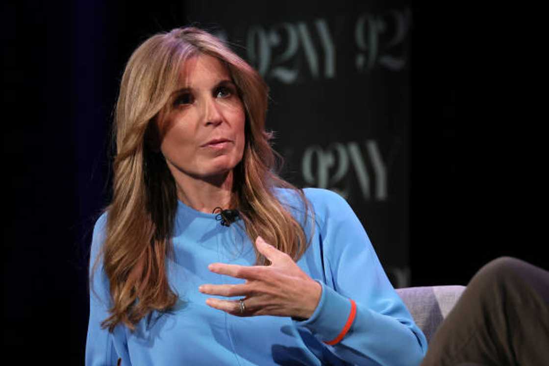 Nicolle Wallace speaks onstage during Former FBI Director James Comey In Conversation With MSNBC's Nicolle Wallace at 92NY. Nicolle Wallace speaks onstage during Former FBI Director James Comey In Conversation With MSNBC's Nicolle Wallace at 92NY.