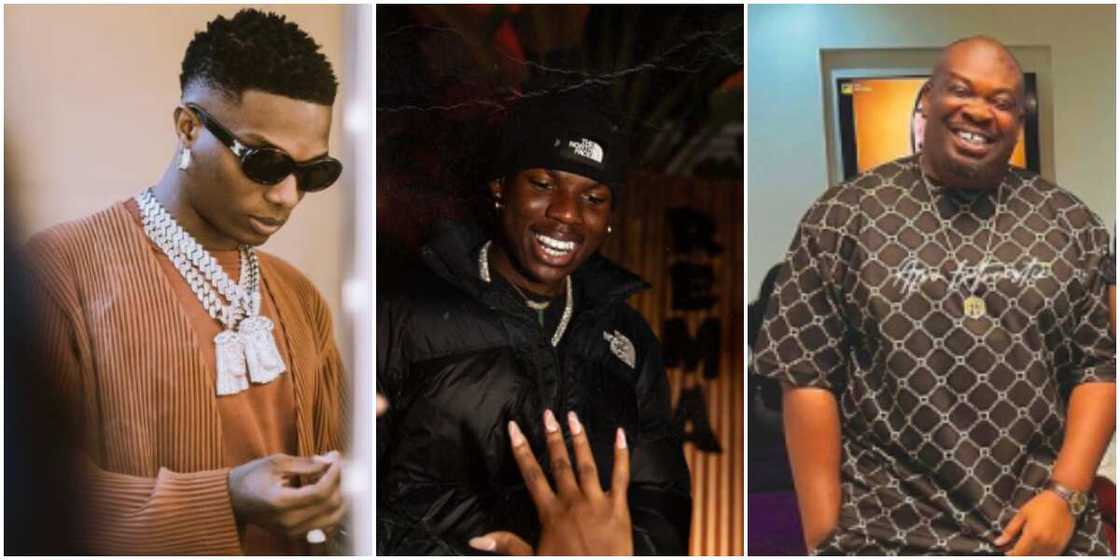 Wizkid, Rema and Don Jazzy Wizkid, Rema and Don Jazzy
