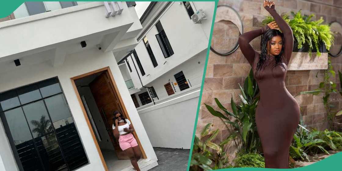 Luchy Donalds shares images of her new house. Luchy Donalds shares images of her new house.