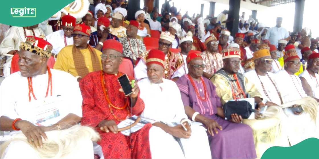 Senator Azuta Mbata explains the historical significance of World Igbo Day. Senator Azuta Mbata explains the historical significance of World Igbo Day.