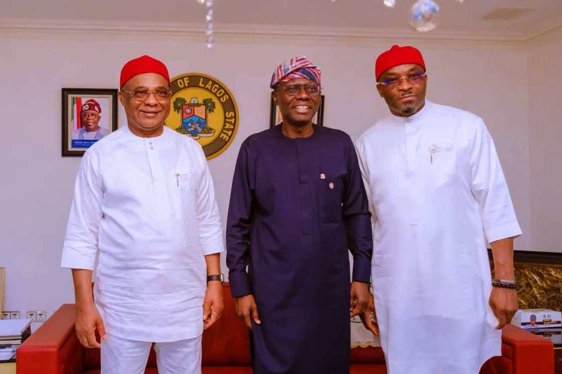 Uzodimma, Sanwo-Olu Uzodimma, Sanwo-Olu