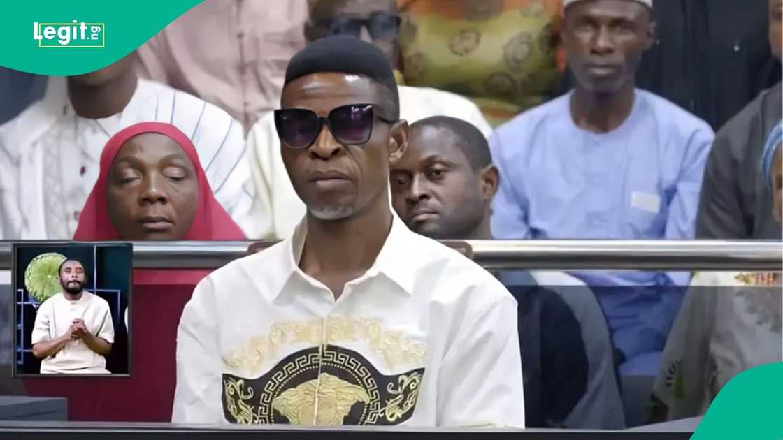 Mr Joseph Aloba a.k.a Baba Mohbad on Brekete Family radio programme. Source: Breketefamily/Instagram