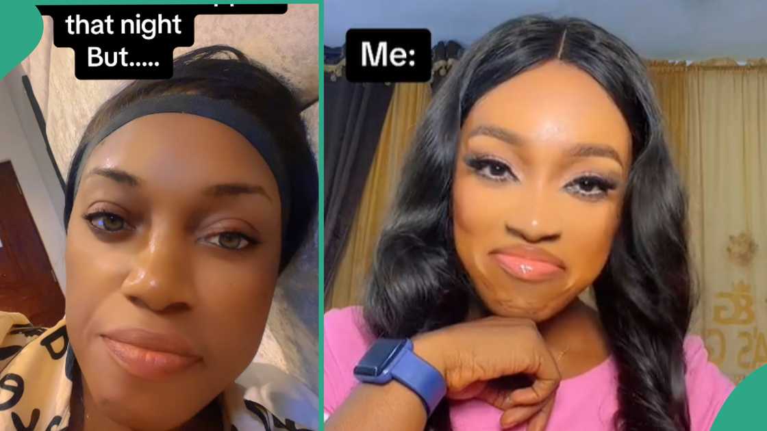 Lady shares what happened on her wedding night. Lady shares what happened on her wedding night.