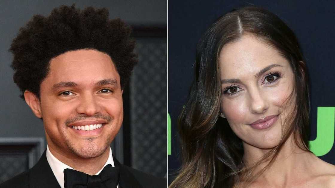 Trevor Noah, Minka Kelly Trevor Noah, Minka Kelly