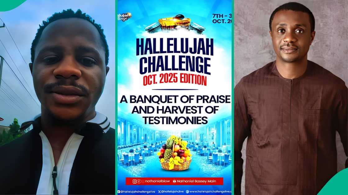 A man questions Nathaniel Bassey over what he observed about Hallelujah Challenge streaming A man questions Nathaniel Bassey over what he observed about Hallelujah Challenge streaming
