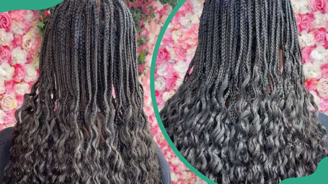 Neatly braided style