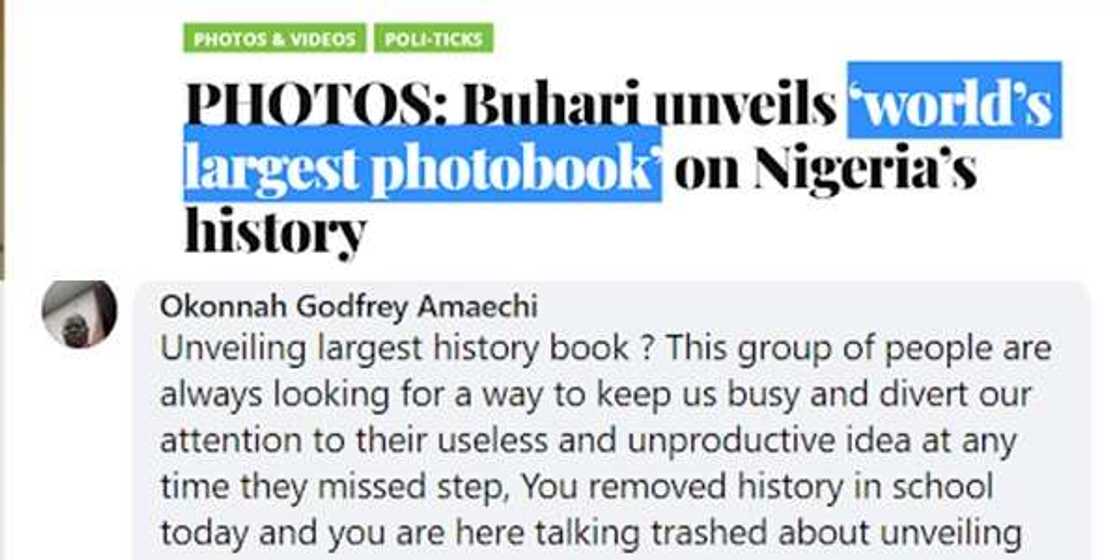 Fact-check: Is Buhari’s photographer’s "Discover Nigeria” recognised as largest pictorial book in the world? Fact-check: Is Buhari’s photographer’s "Discover Nigeria” recognised as largest pictorial book in the world?