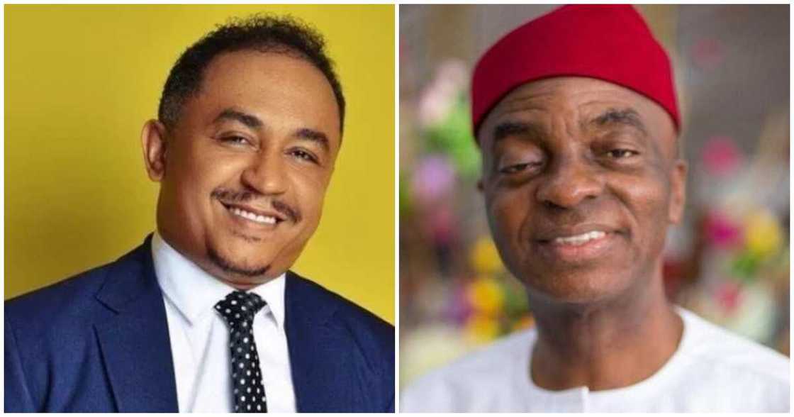 Daddy Freeze and Bishop Oyedepo Daddy Freeze and Bishop Oyedepo