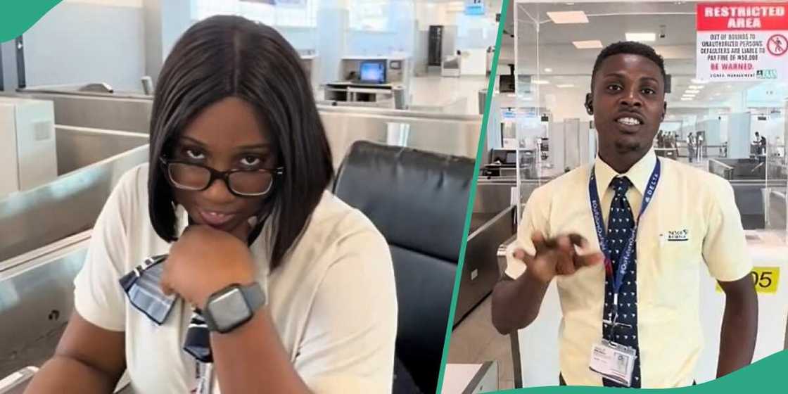 Nigerian airport staff share insight on their job Nigerian airport staff share insight on their job