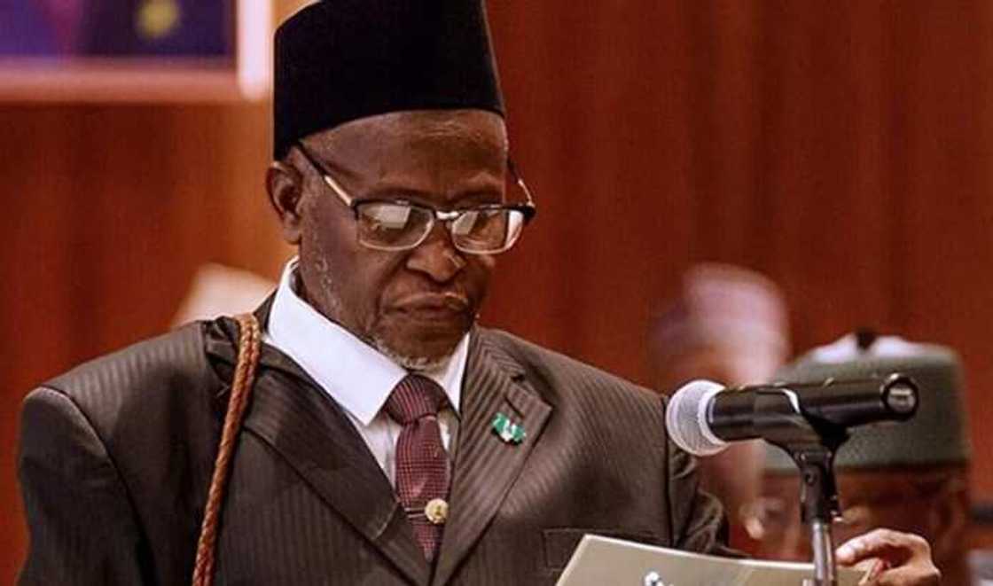 Justice Tanko resigns as CJN Justice Tanko resigns as CJN