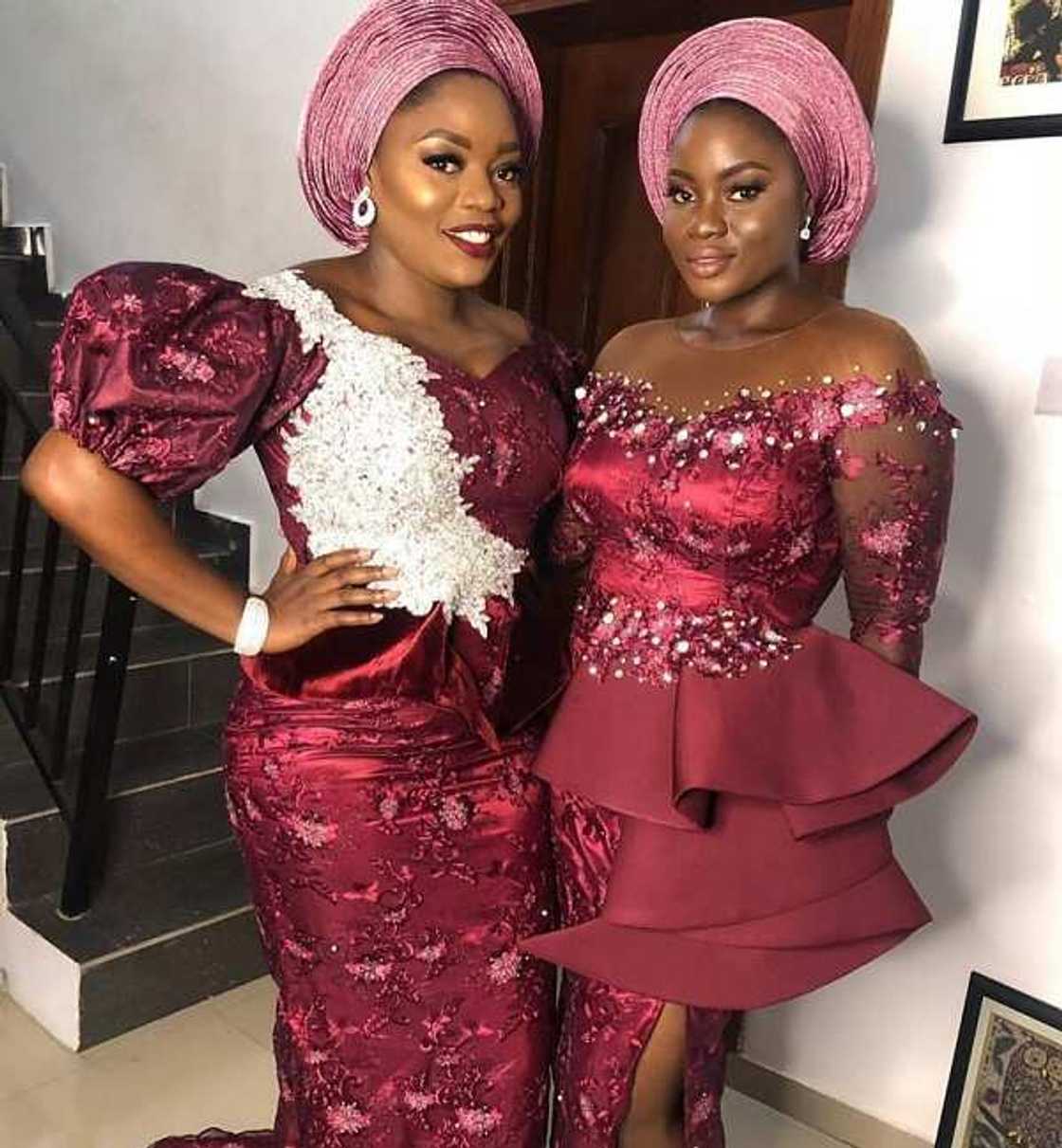 Bella Naija Aso Ebi dresses Bella Naija Aso Ebi dresses