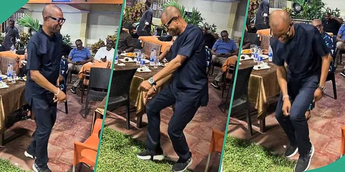 Nigerian man steals show at party