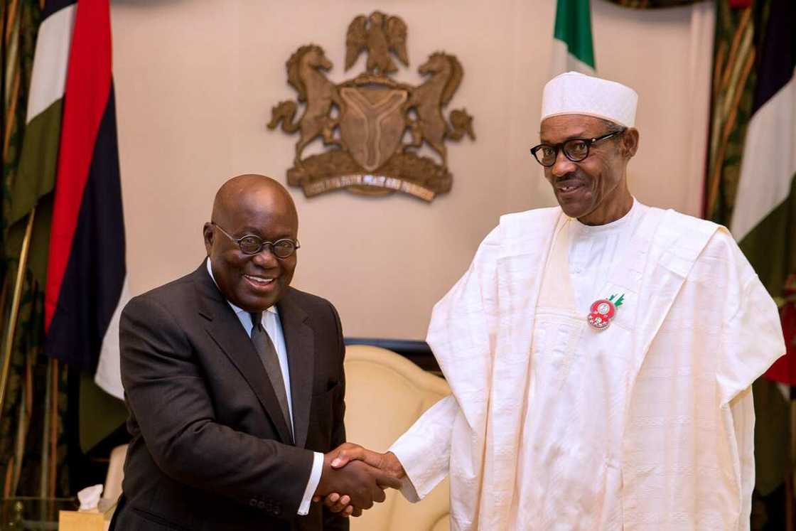 Presidency Shares Video as Buhari Holds Closed-door Talks with African President Presidency Shares Video as Buhari Holds Closed-door Talks with African President
