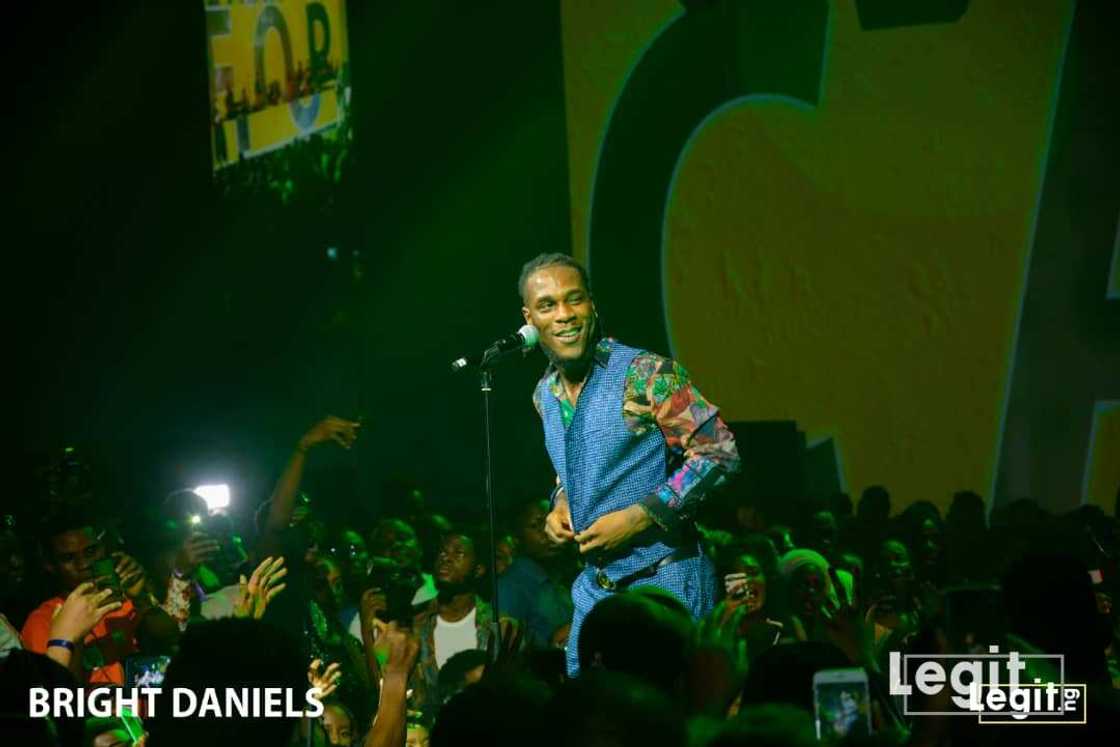 Stellar photos from Burna Boy's sold out concert