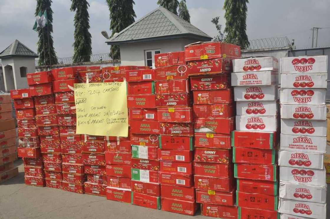 Kwastam sunyi babban kamu, sun kwace kayan 79 miliyan a Kastina Kwastam sunyi babban kamu, sun kwace kayan 79 miliyan a Kastina