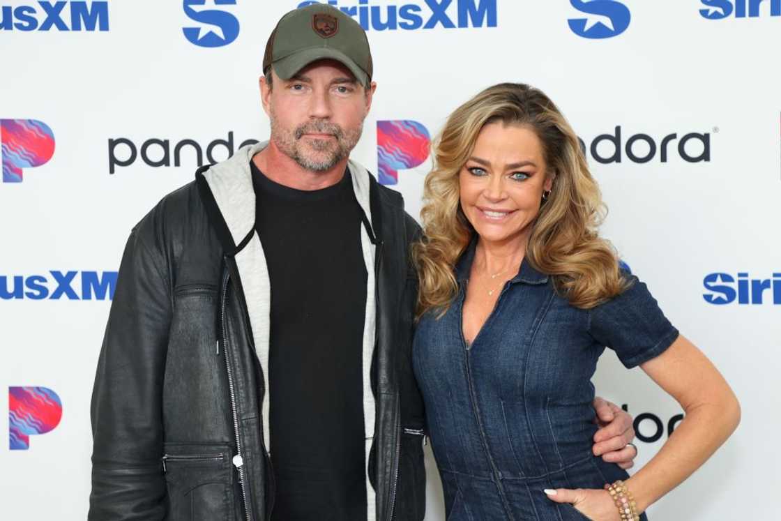 Actor Aaron Phypers and TV personality Denise Richards