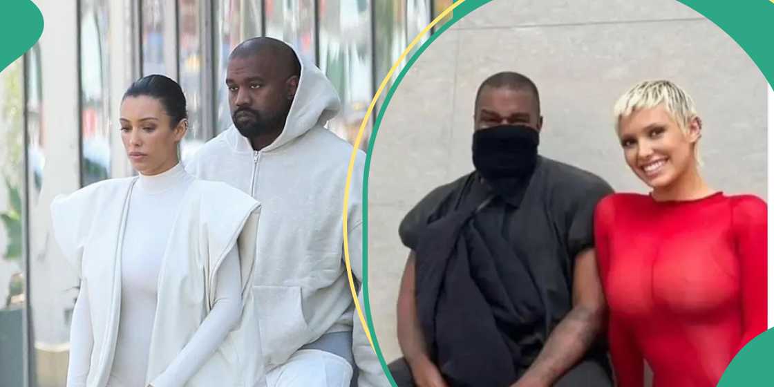 Kanye West and Bianca Censori Kanye West and Bianca Censori