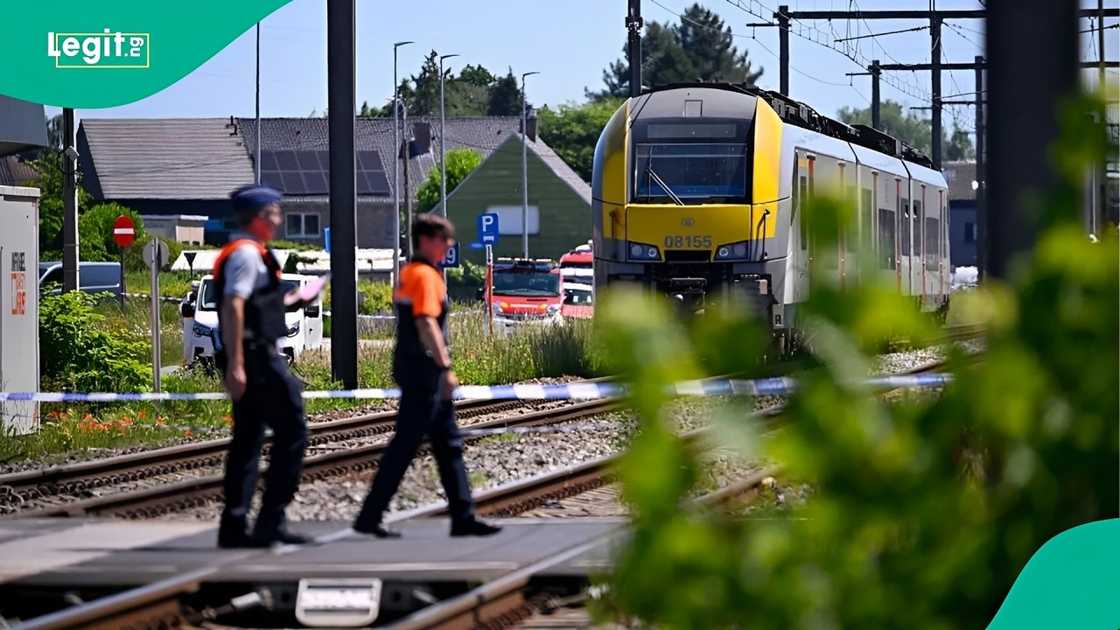 Four killed after train hits school minibus in Belgium as officials probe what went wrong at the crossing Four killed after train hits school minibus in Belgium as officials probe what went wrong at the crossing