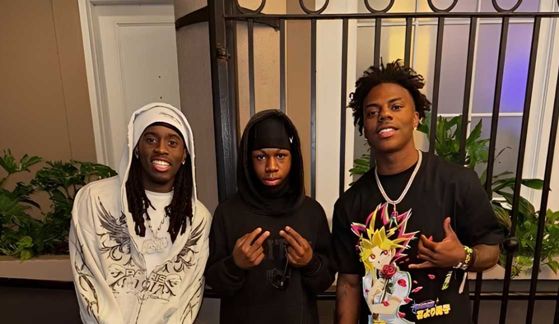 Online streamers and content creators Rakai, Kai Cenat and IShowSpeed Online streamers and content creators Rakai, Kai Cenat and IShowSpeed