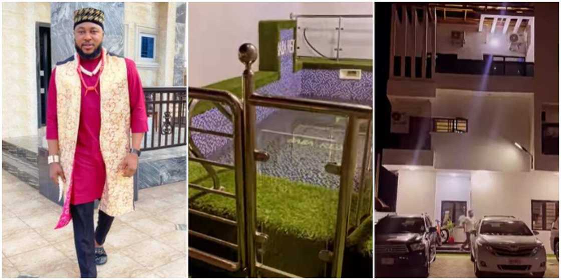 Nosa Rex's mansion. Nosa Rex's mansion.