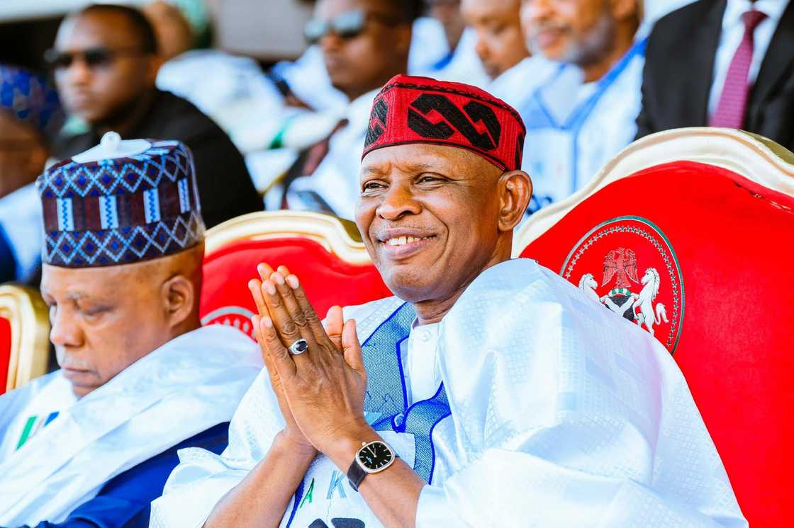 Gwamna Abba ya yi jawabi wajen karbarsa zuwa APC