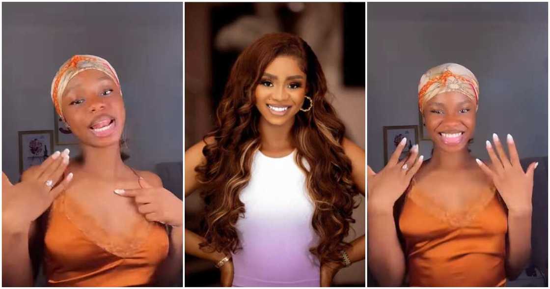 Iyabo Ojo's daughter Priscilla, engagement ring. Iyabo Ojo's daughter Priscilla, engagement ring.