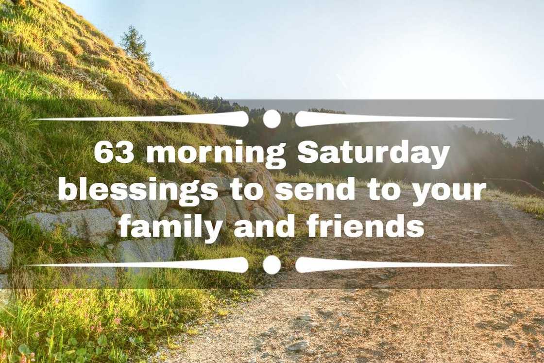 Saturday blessings