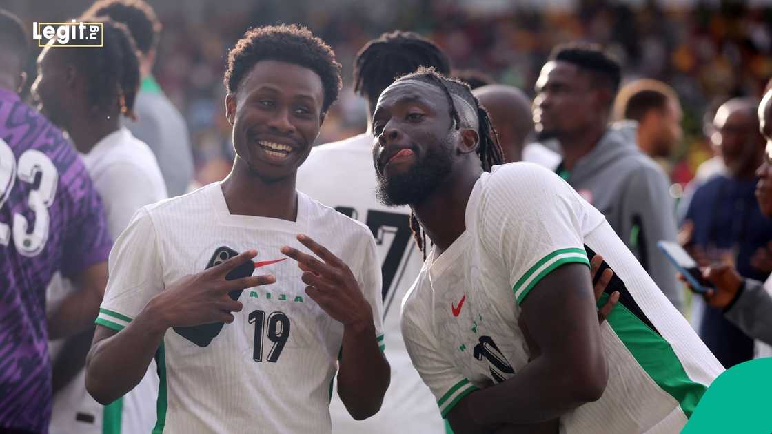 Tolu Arokodare, Nigeria, Super Eagles, Rwanda, Uyo, 2026 World Cup. Tolu Arokodare, Nigeria, Super Eagles, Rwanda, Uyo, 2026 World Cup.
