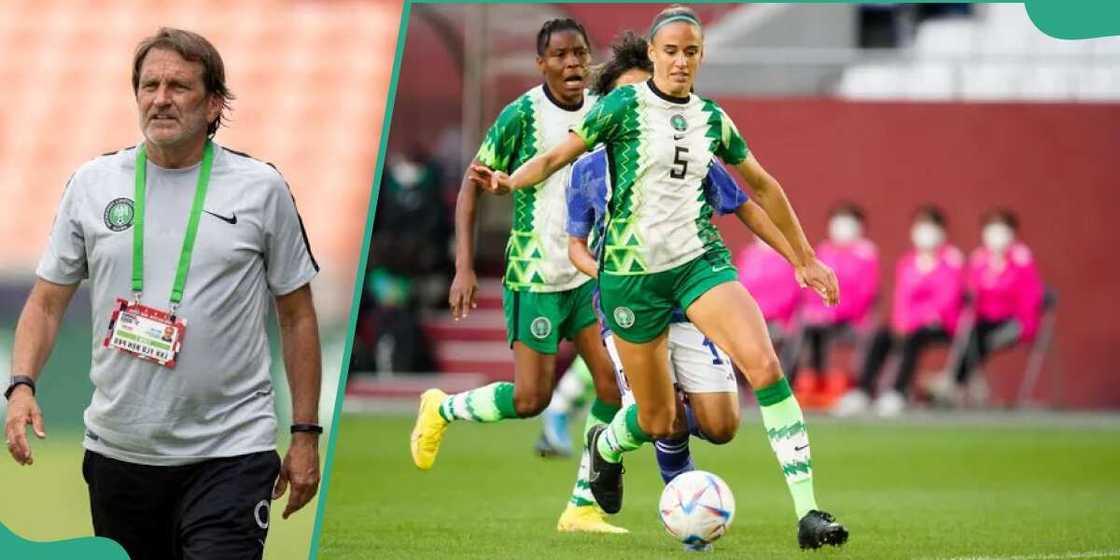 Randy Waldrum, Super Falcons vs Cameroon 2024 Olympic Qualifier Randy Waldrum, Super Falcons vs Cameroon 2024 Olympic Qualifier