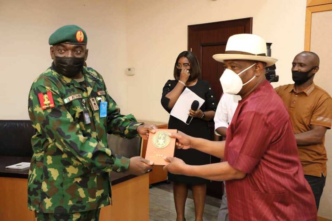 Matsalar Tsaro: Gwamnan Rivers yaba Shugaban Sojoji wata Muhimmiyar shawara