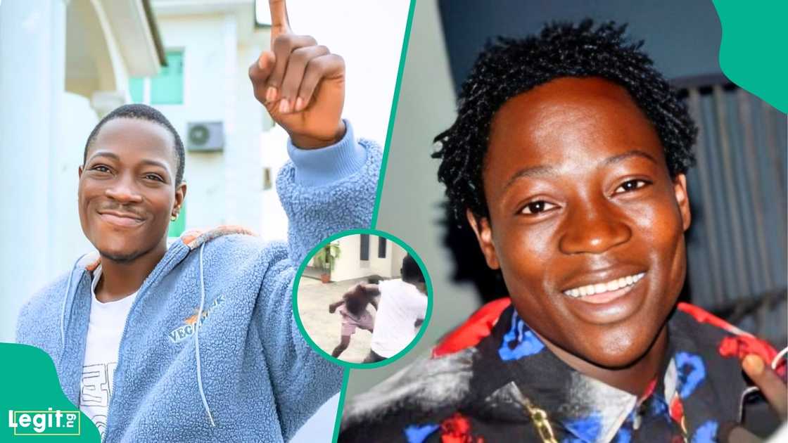 DJ Chicken gets into a physical altercation with a neighbour at a Lagos apartment complex
