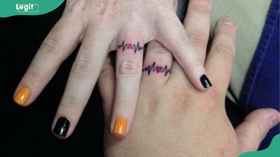 Heartbeat line tattoo Heartbeat line tattoo