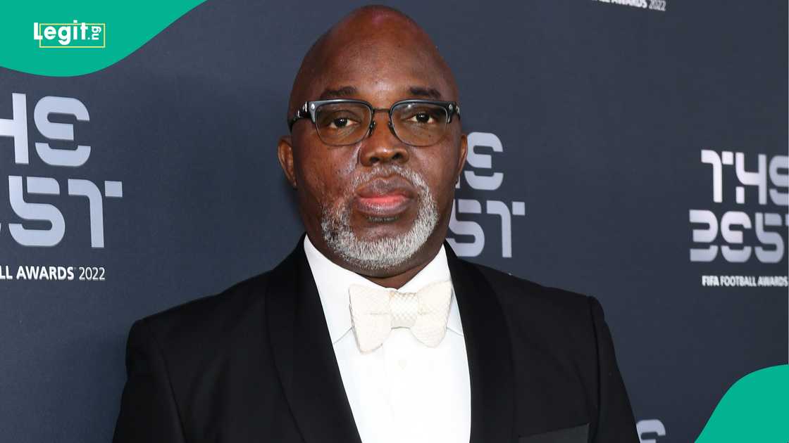 Amaju Pinnick, The Best FIFA Awards, Paris, France. Amaju Pinnick, The Best FIFA Awards, Paris, France.