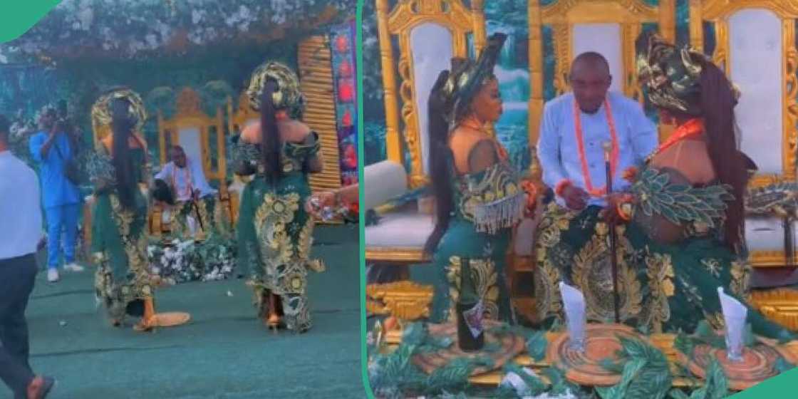 Mixed reactions as man weds two ladies on the same day in Delta Mixed reactions as man weds two ladies on the same day in Delta
