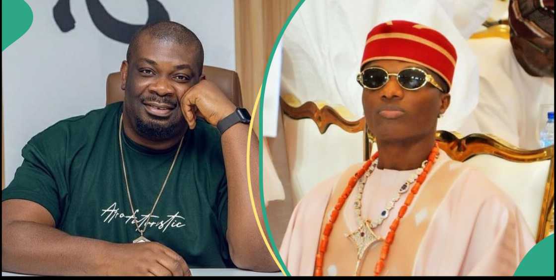 Wizkid subtlely shaded Don Jazzy on Twitter