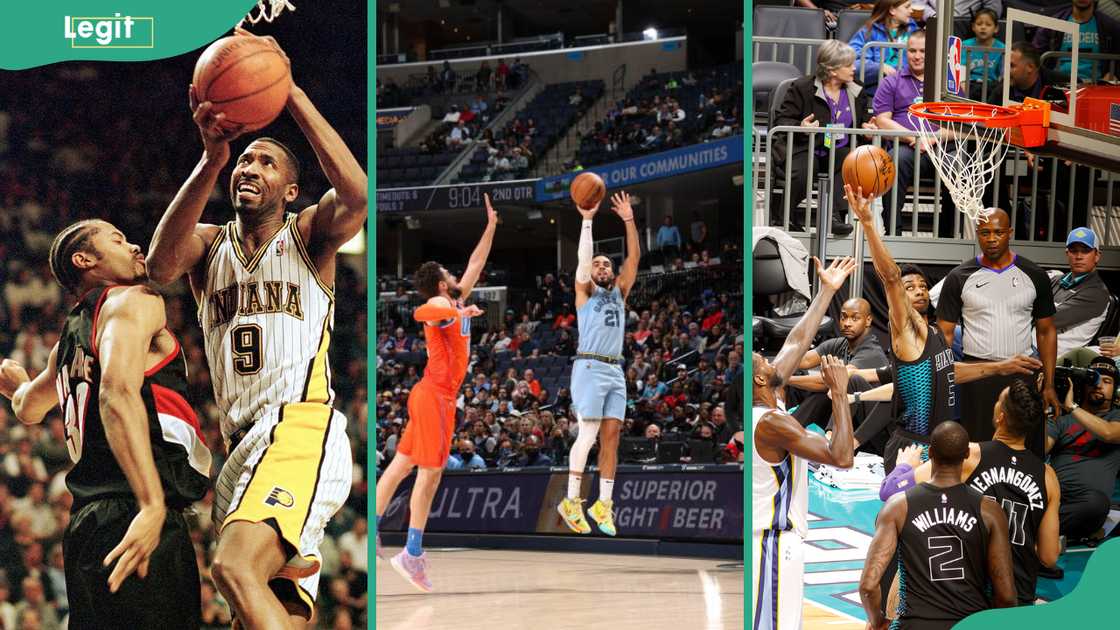 Indiana Pacers v Portland Trail Blazers (L). Oklahoma City Thunder v Memphis Grizzlies (C), Memphis Grizzlies v Charlotte Hornets (R). Indiana Pacers v Portland Trail Blazers (L). Oklahoma City Thunder v Memphis Grizzlies (C), Memphis Grizzlies v Charlotte Hornets (R).