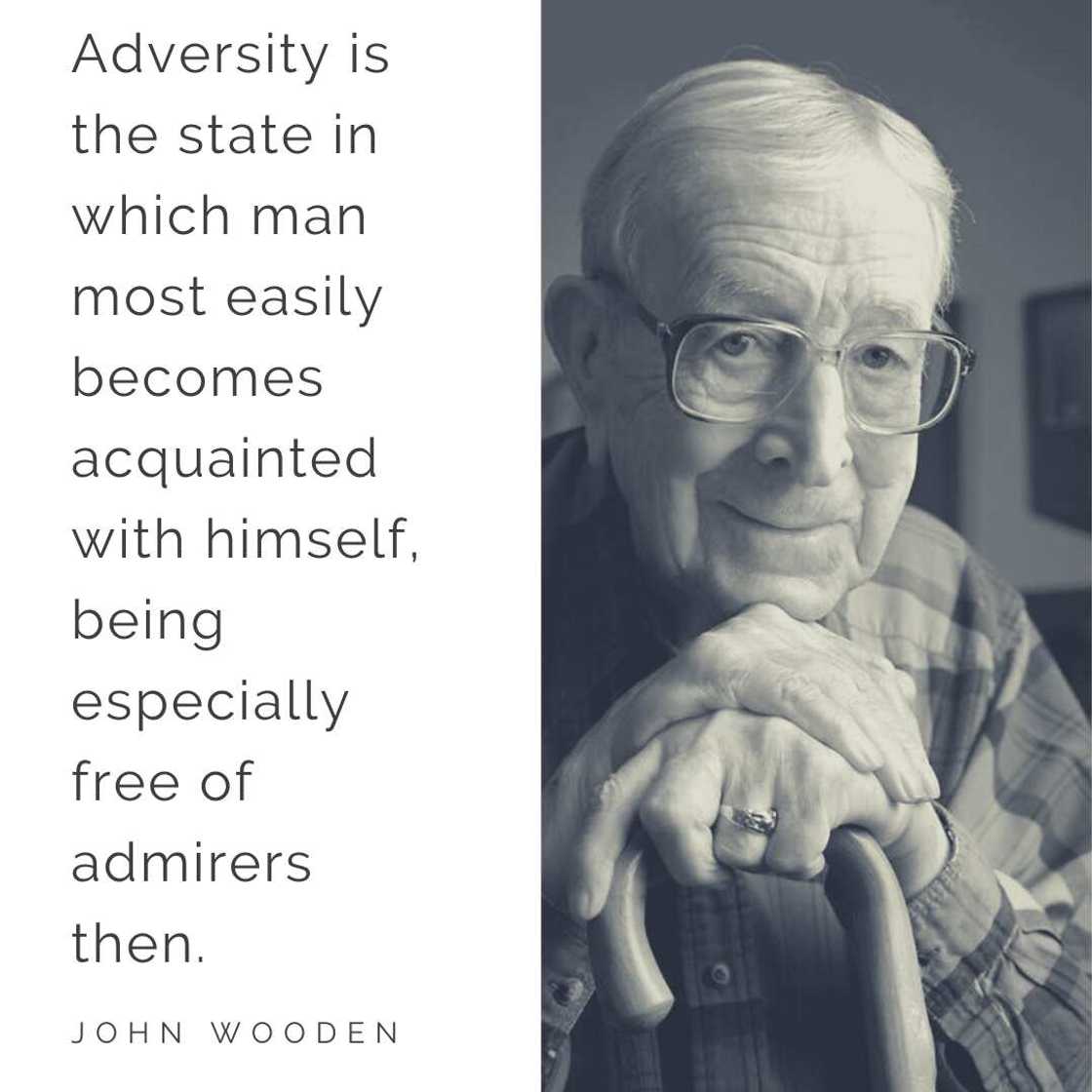 coach John Wooden