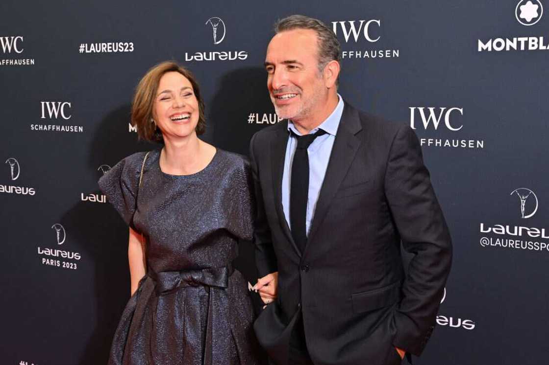 Jean Dujardin et Nathalie Péchalat
Photo : Stephane Cardinale - Corbis/Corbis via Getty Images Jean Dujardin et Nathalie Péchalat
Photo : Stephane Cardinale - Corbis/Corbis via Getty Images
