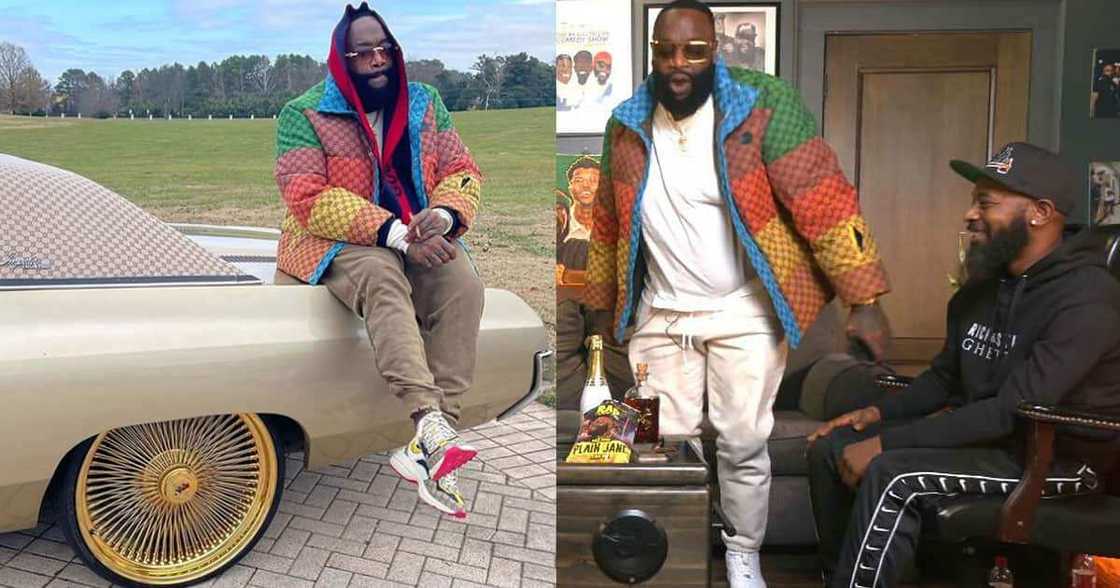 Rick Ross left an interview midway. Rick Ross left an interview midway.